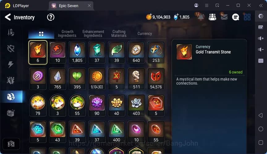 Epic Seven Accounts Global Unverif | 6ML | (Landy,Tieria,Brieg,Artist image 9