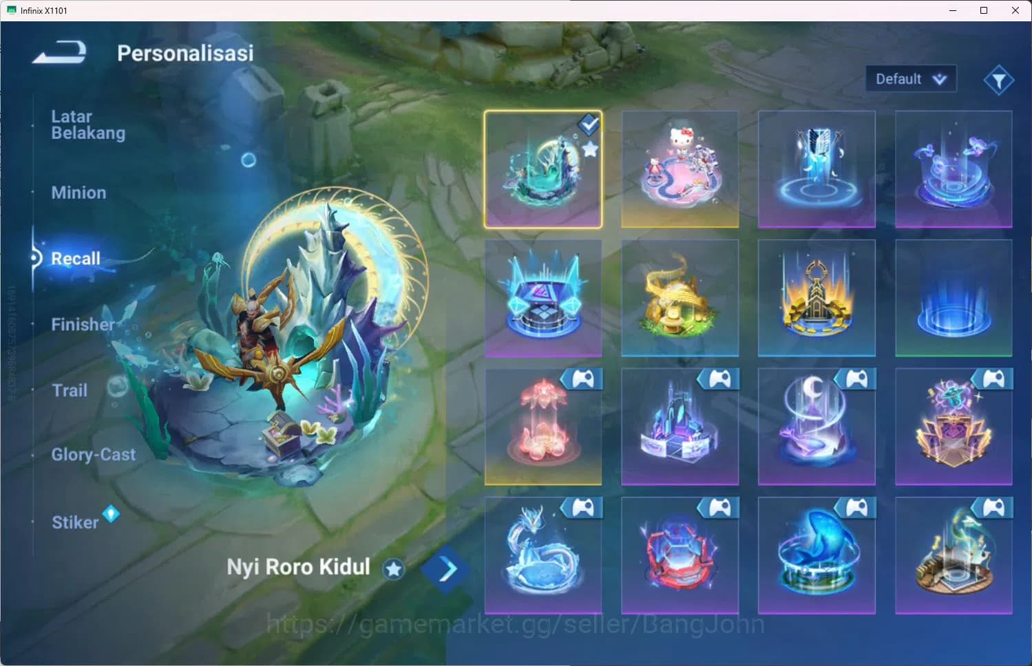 Honor of Kings Accounts GLOBAL|110HR|72SK|LEGEND=CONSORT YU|EVENT=HUANG ZO image 7