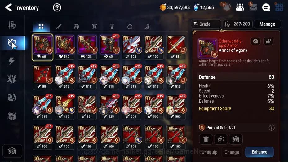 Epic Seven Accounts GLOBAL Unverif|New Era|11 ML(Salome,LOT Scales,EW image 10