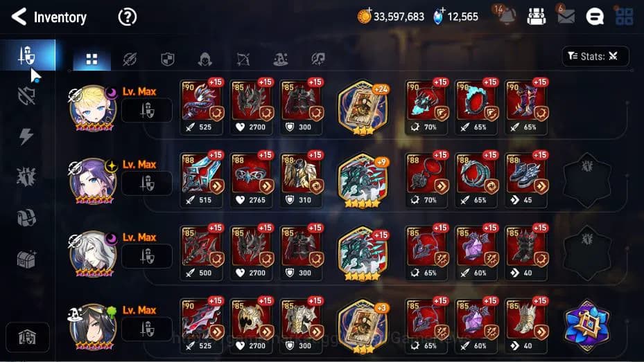 Epic Seven Accounts GLOBAL Unverif|New Era|11 ML(Salome,LOT Scales,EW image 11