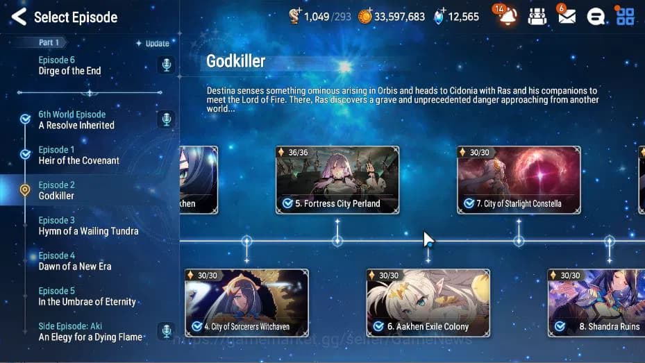 Epic Seven Accounts GLOBAL Unverif|New Era|11 ML(Salome,LOT Scales,EW image 12