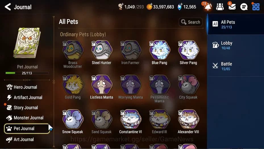 Epic Seven Accounts GLOBAL Unverif|New Era|11 ML(Salome,LOT Scales,EW image 20