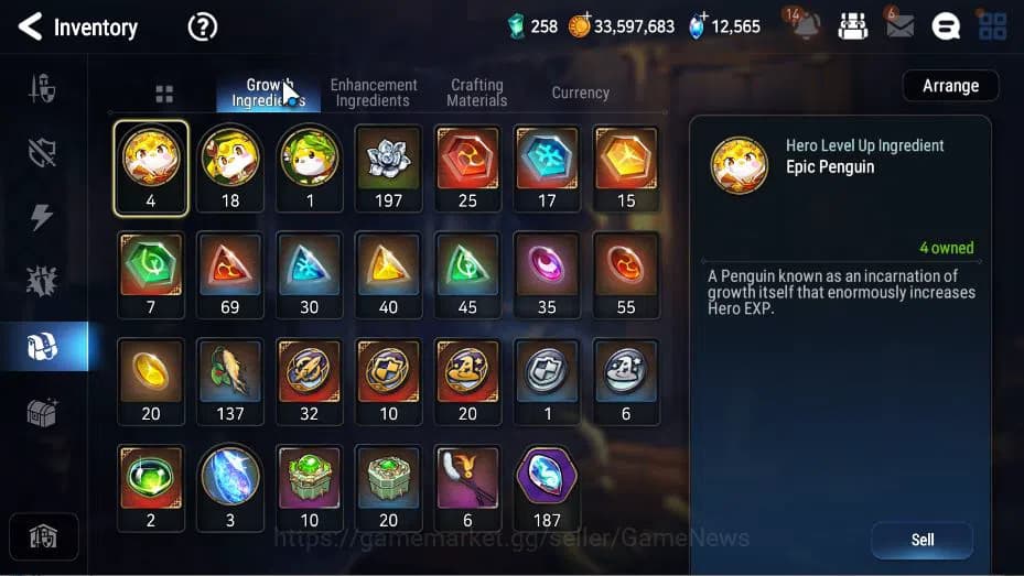 Epic Seven Accounts GLOBAL Unverif|New Era|11 ML(Salome,LOT Scales,EW image 4