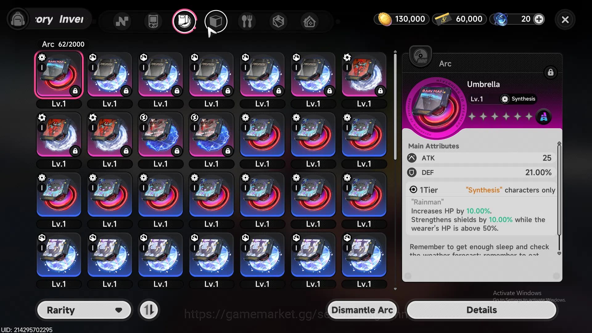 Neverness to Everness Accounts NA | Staeter Lv3 | 1 S Char Nanally + 6 A Char+Ski image 3