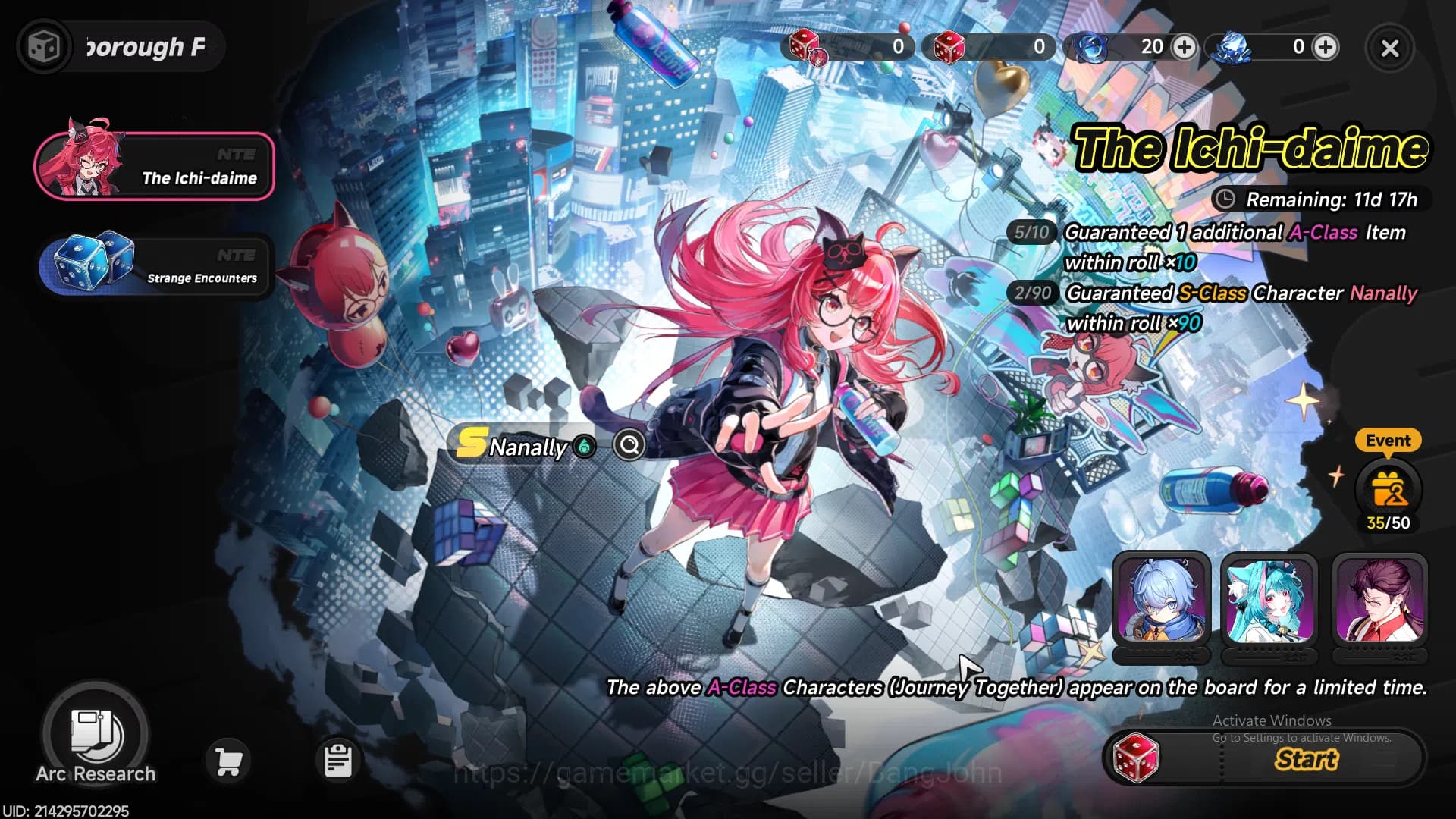 Neverness to Everness Accounts NA | Staeter Lv3 | 1 S Char Nanally + 6 A Char+Ski image 7