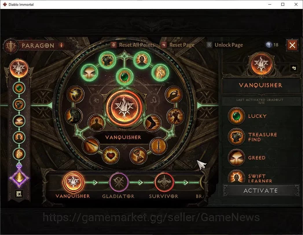 Diablo Immortal Accounts NA-Chain Of Honor |CS ON |Lv60(818) Demon Hunter | image 10