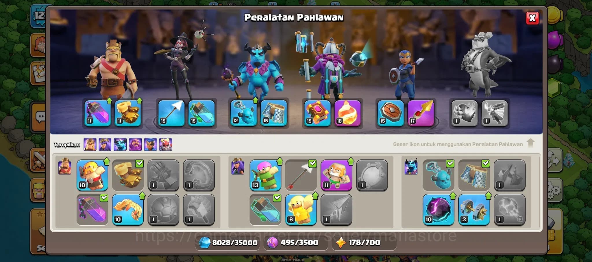 Clash of Clans Accounts TH14 Max AQ Lvl 85, BK 76, GW 57, RC 23 w/ Life Ge image 13