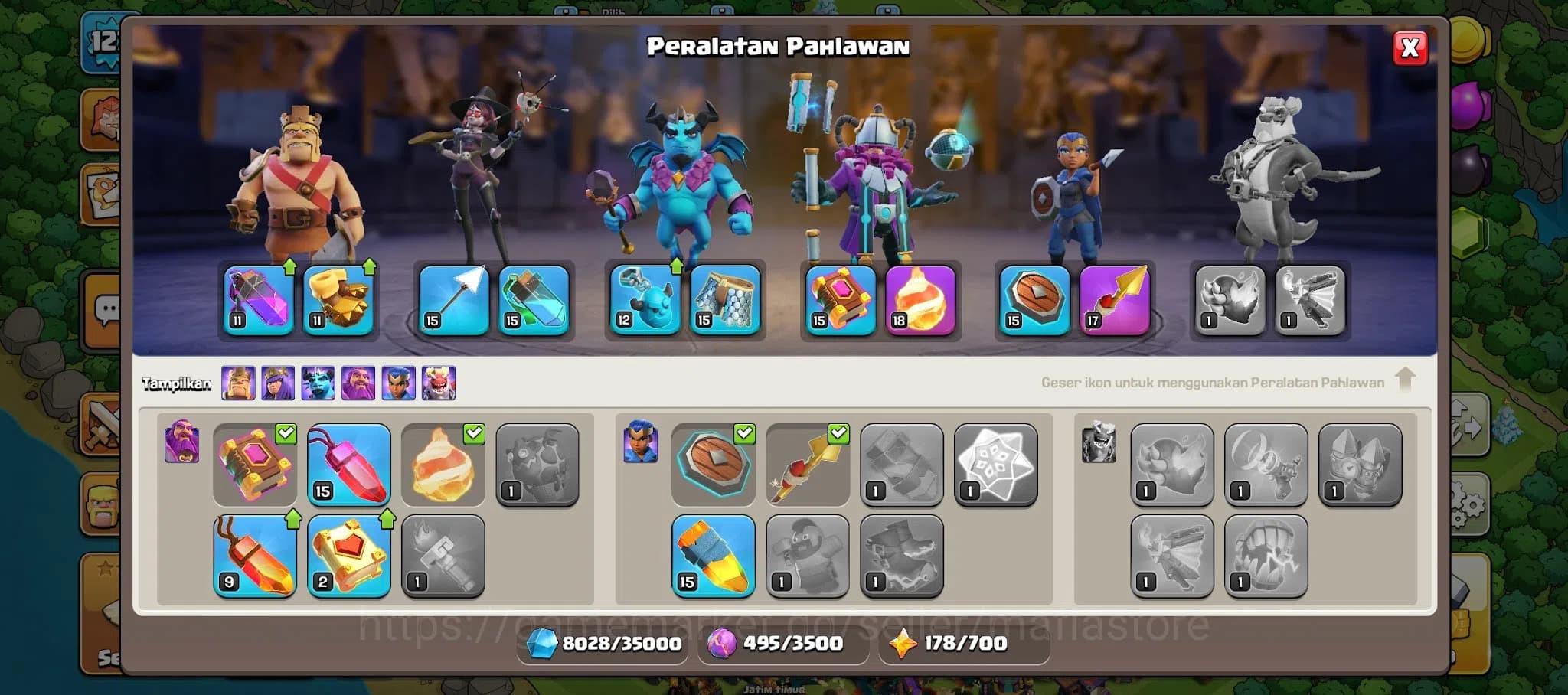 Clash of Clans Accounts TH14 Max AQ Lvl 85, BK 76, GW 57, RC 23 w/ Life Ge image 14