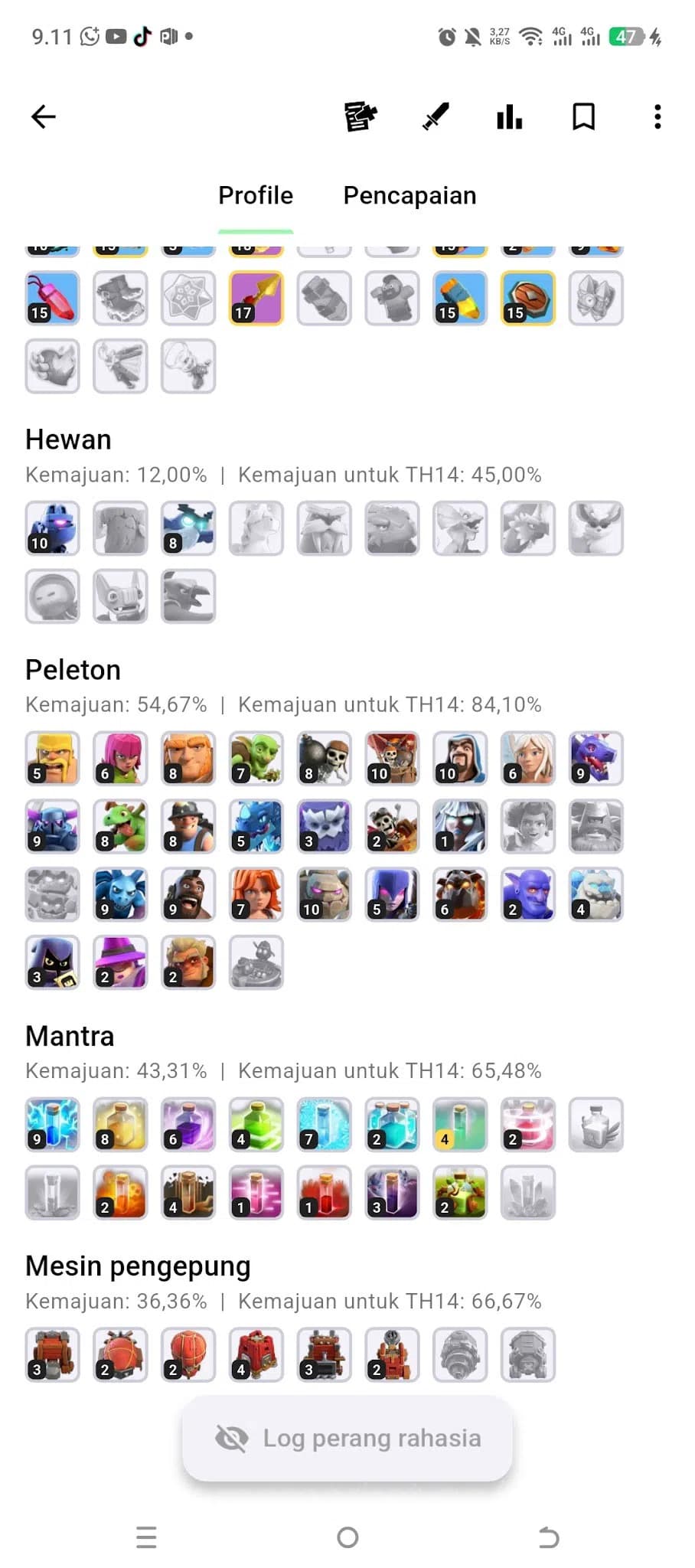 Clash of Clans Accounts TH14 Max AQ Lvl 85, BK 76, GW 57, RC 23 w/ Life Ge image 20