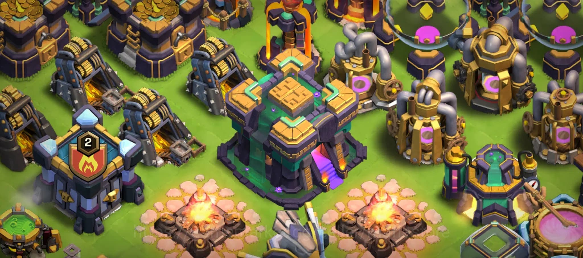 Clash of Clans Accounts TH14 Max AQ Lvl 85, BK 76, GW 57, RC 23 w/ Life Ge image 4