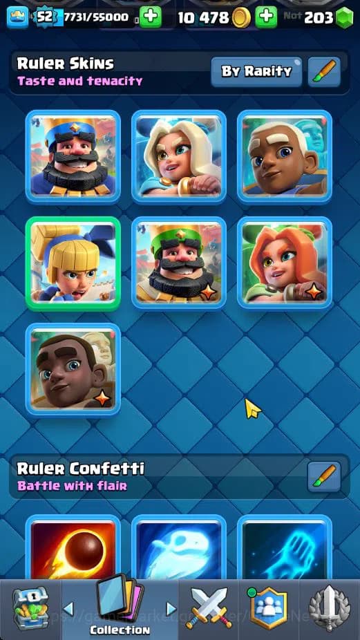 Clash Royale Accounts Lv 52|Trophy 10558|KTL 14|Limited Skin|Card 121|4 image 19