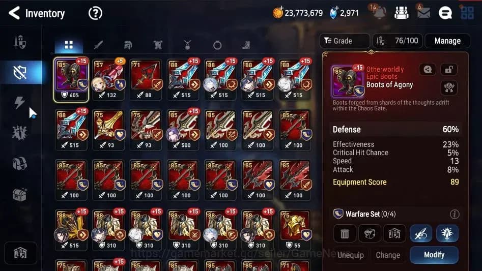 Epic Seven Accounts GLOBAL|UnVerif|6 ML(Salome,Fallen Cecilia,BW Iseri image 15