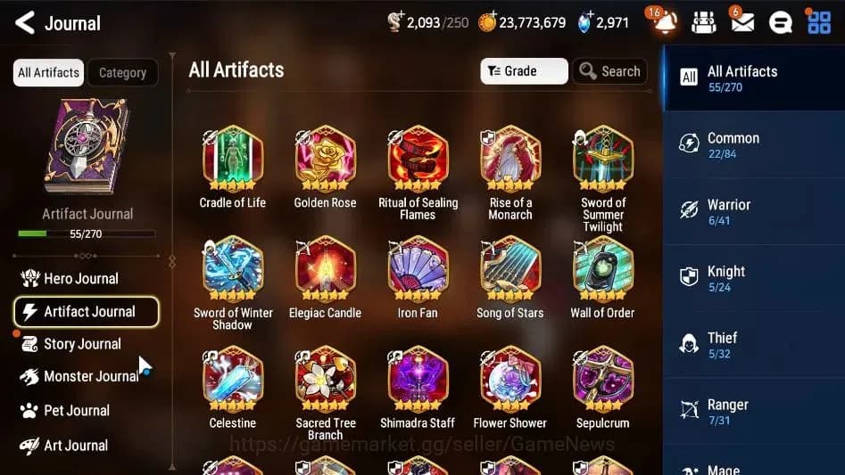 Epic Seven Accounts GLOBAL|UnVerif|6 ML(Salome,Fallen Cecilia,BW Iseri image 7