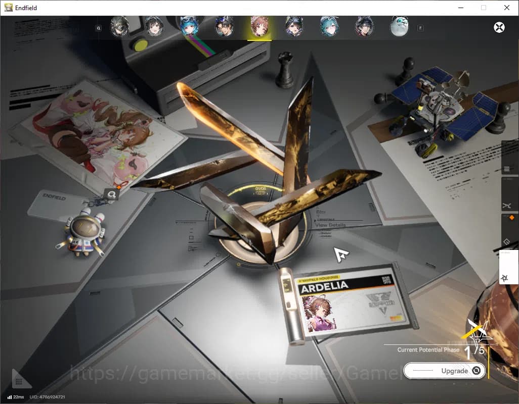 Arknights: Endfield Accounts ASIA|Lv45|6SSR(3Limited)+7(*6WP)|ZhuangFangyi,Gilb image 10