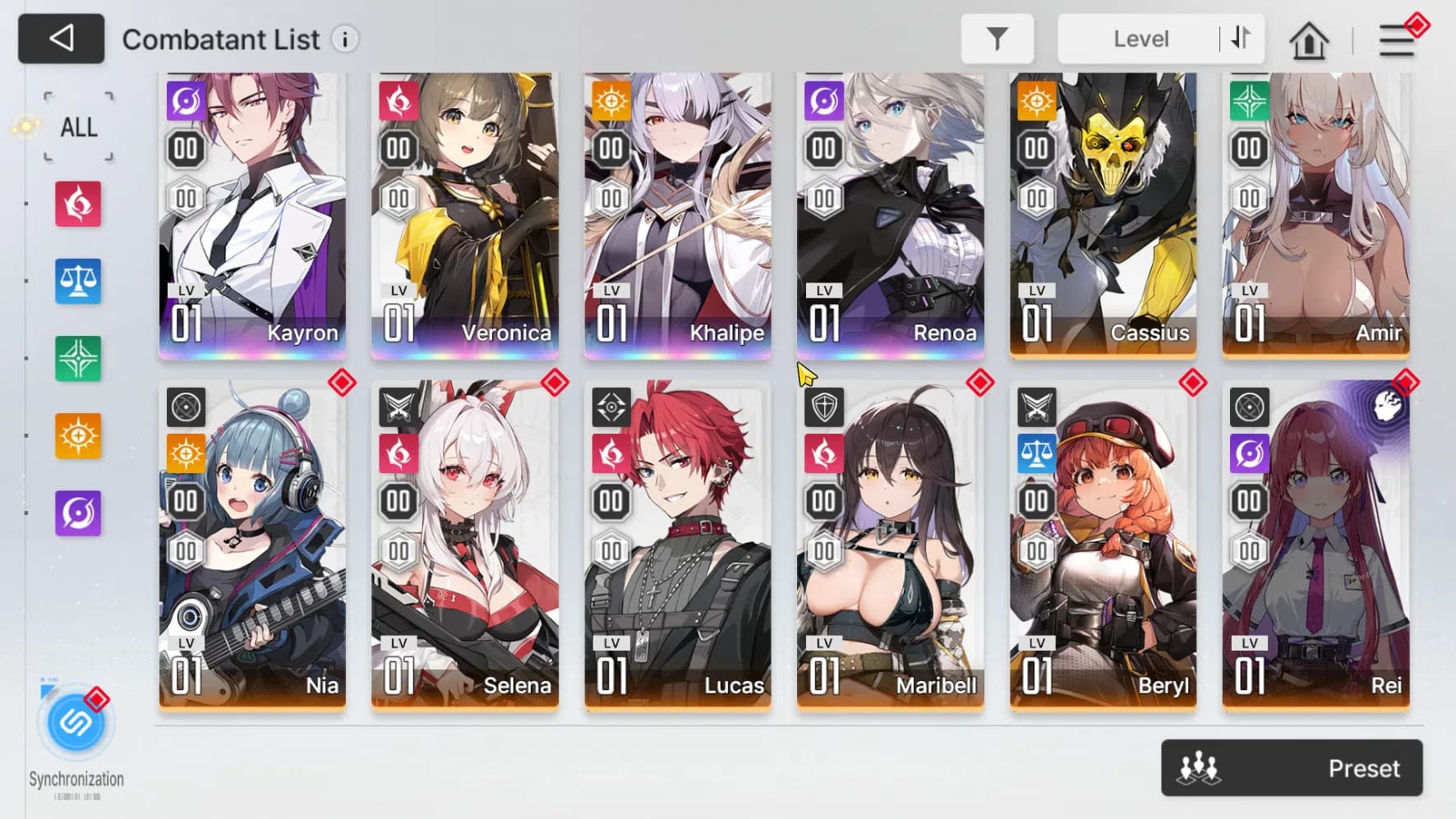 Chaos Zero Nightmare Accounts ASIA | Starter 7 Limit, Heidemarie E2. Narja, Haru image 14