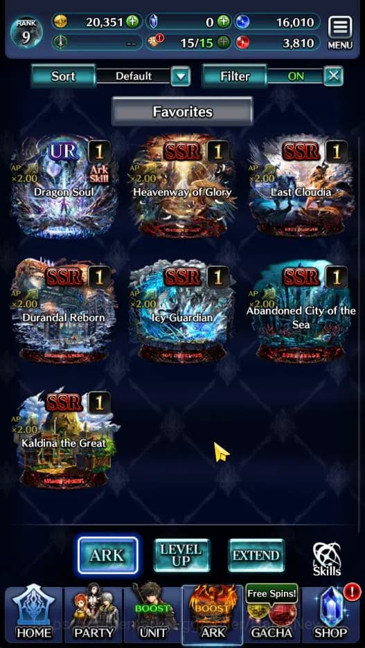 Last Cloudia Accounts GLOBAL|Rank 9|Top Tier Unit [Arkh King of Dragon,G image 2