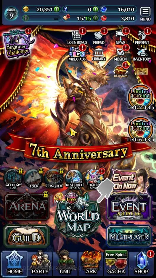 Last Cloudia Accounts GLOBAL|Rank 9|Top Tier Unit [Arkh King of Dragon,G image 4