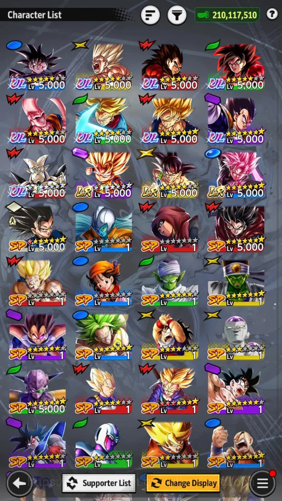 Dragon Ball Legends Accounts Android | Lvl 189|210M Total Power|977 CC|4 LR|10 image 14
