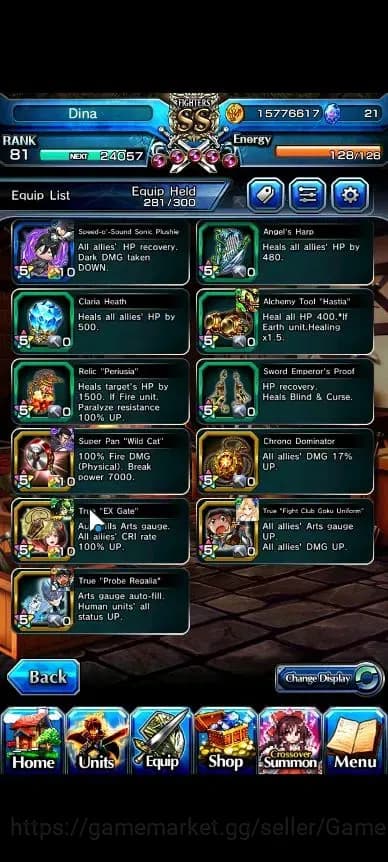 Grand Summoners Accounts Global|Rank 81|20 Ascend+4 TW|[Roy,Saitama,Kamijo, image 14