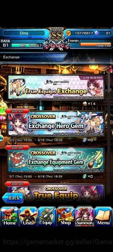 Grand Summoners Accounts Global|Rank 81|20 Ascend+4 TW|[Roy,Saitama,Kamijo, image 7