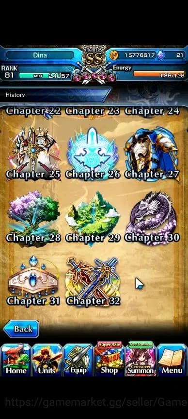 Grand Summoners Accounts Global|Rank 81|20 Ascend+4 TW|[Roy,Saitama,Kamijo, image 8