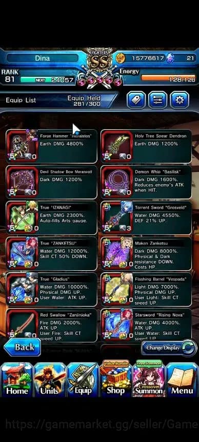 Grand Summoners Accounts Global|Rank 81|20 Ascend+4 TW|[Roy,Saitama,Kamijo, image 9