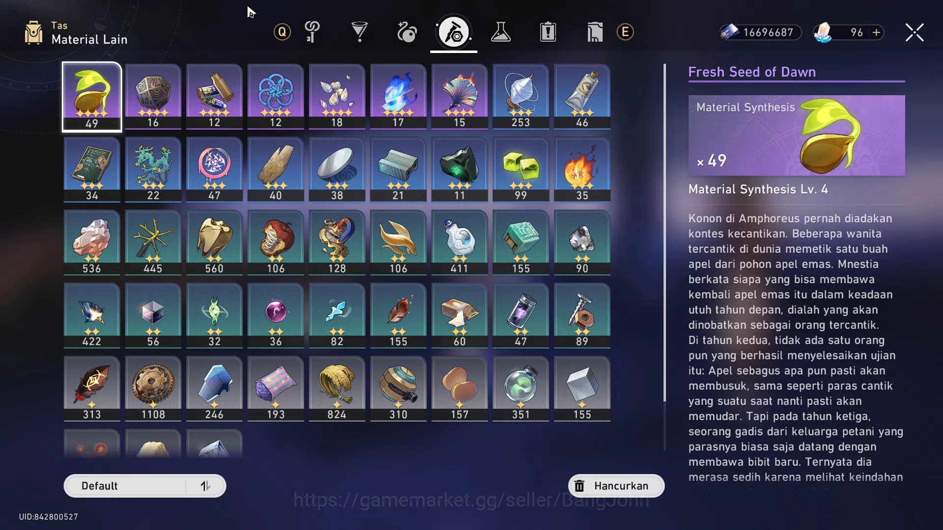 Honkai Star Rail Accounts ASIA | TL 61 | Silver Wolf L80, Sparkle L80, Huohu image 7