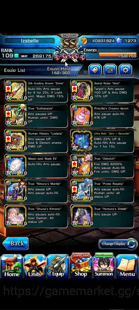 Grand Summoners Accounts Global|Rank 109|1,2k cc|17 Ascend+9 TW|[Inumuta,Fe image 2