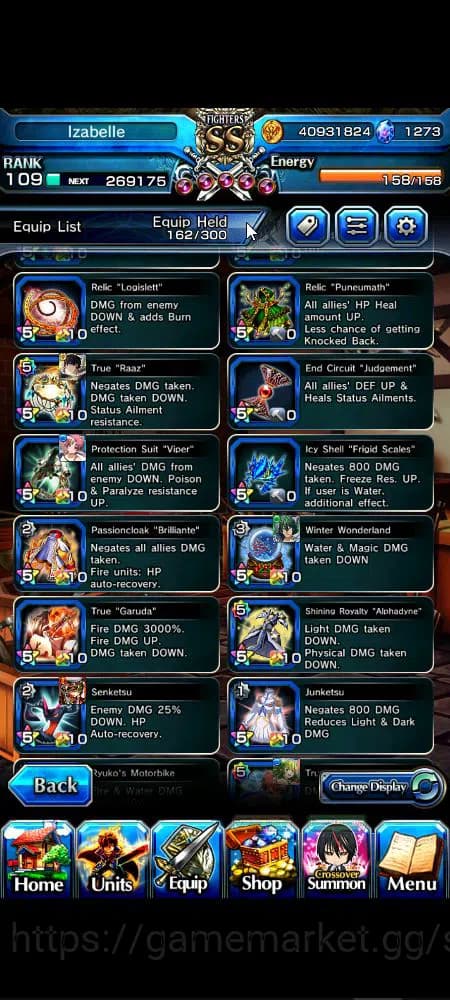 Grand Summoners Accounts Global|Rank 109|1,2k cc|17 Ascend+9 TW|[Inumuta,Fe image 6