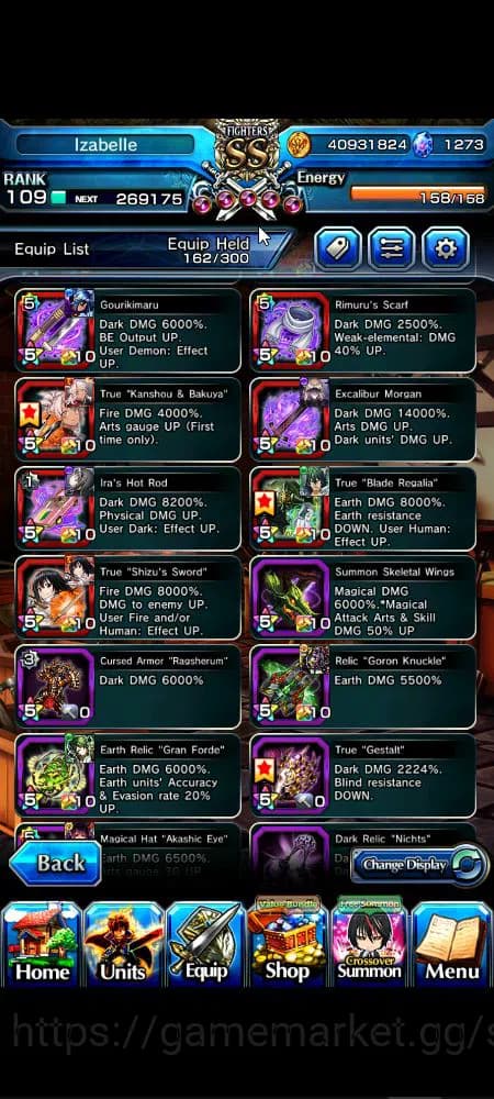 Grand Summoners Accounts Global|Rank 109|1,2k cc|17 Ascend+9 TW|[Inumuta,Fe image 9