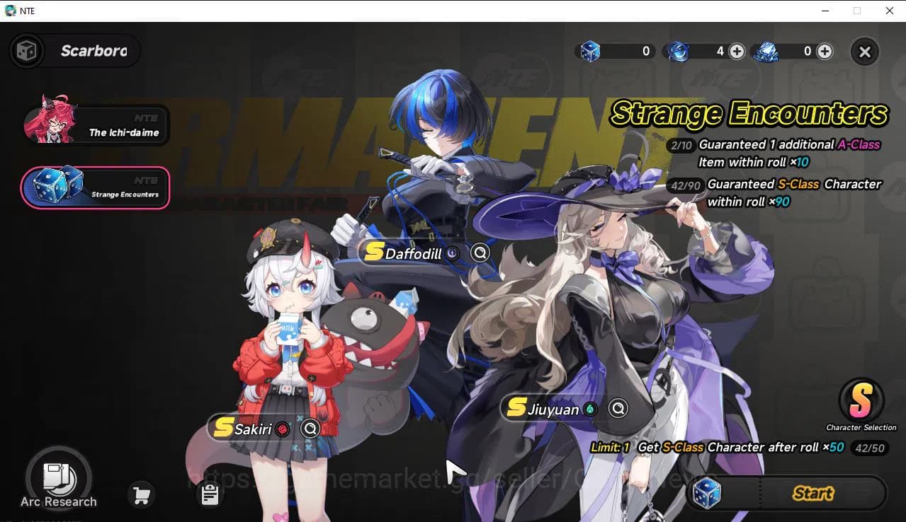 Neverness to Everness Accounts GLOBAL NA|HL 3| 1 SSR (Nanally)| 5 SR (MintA1,Edga image 13