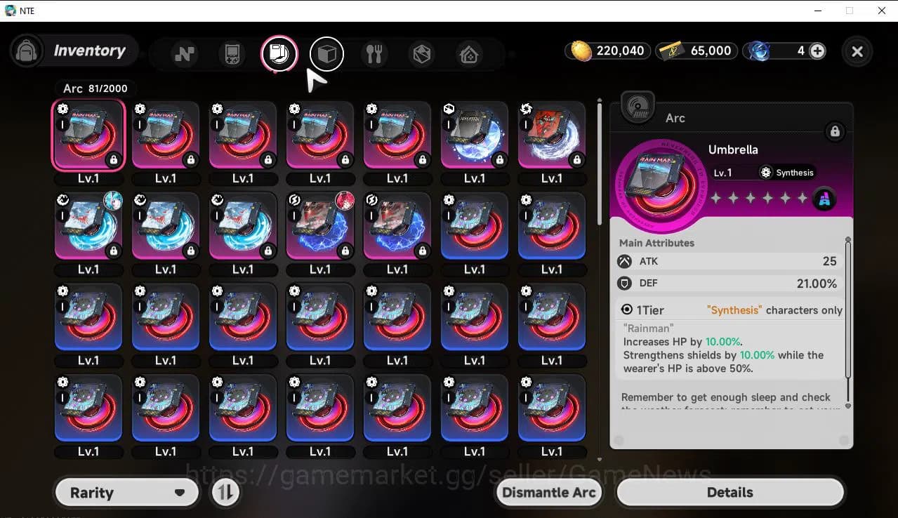 Neverness to Everness Accounts GLOBAL NA|HL 3| 1 SSR (Nanally)| 5 SR (MintA1,Edga image 6