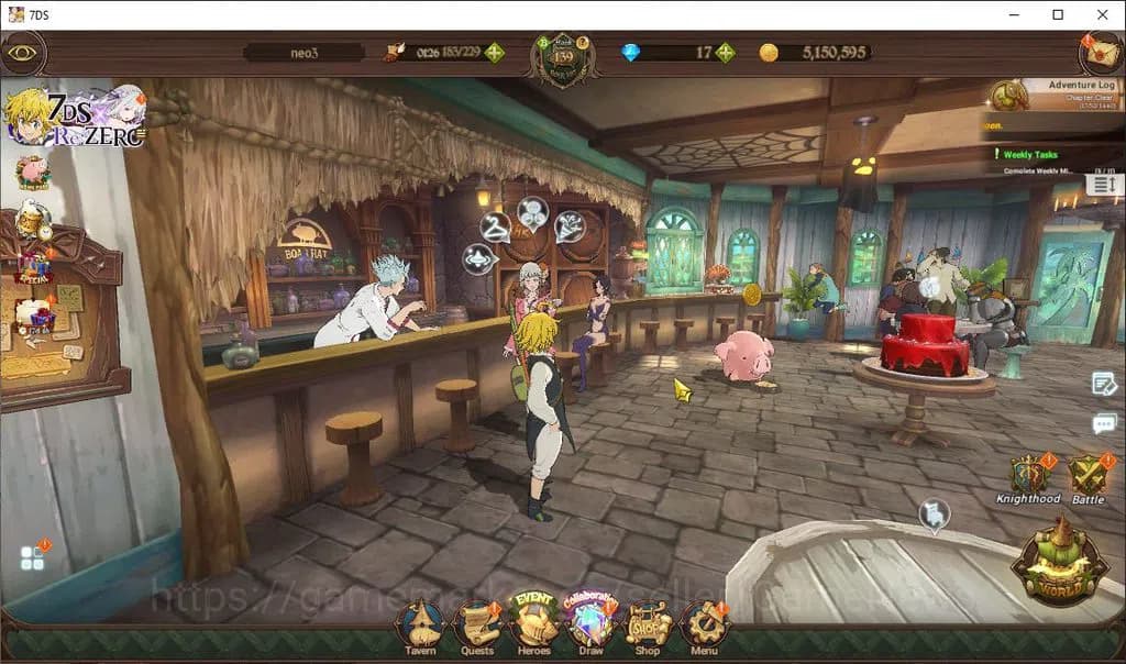 The Seven Deadly Sins: Grand Cross Accounts Asia|10 M CC|111 Ls|10 LR+8 UR+Many Collab|Roxy,Go image 1