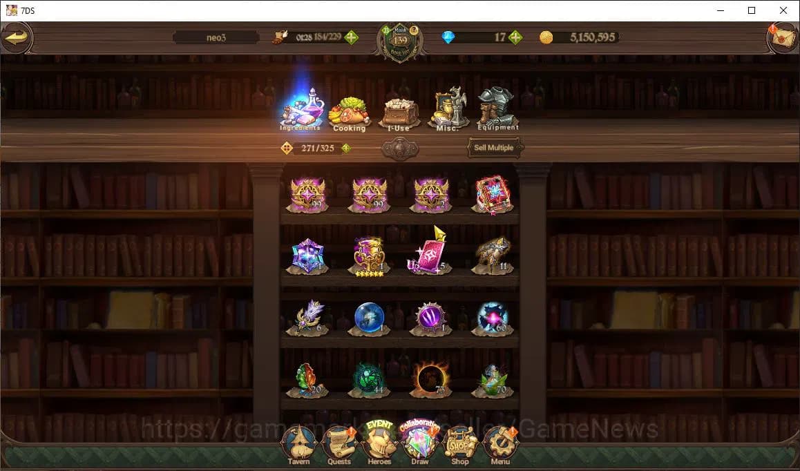 The Seven Deadly Sins: Grand Cross Accounts Asia|10 M CC|111 Ls|10 LR+8 UR+Many Collab|Roxy,Go image 6