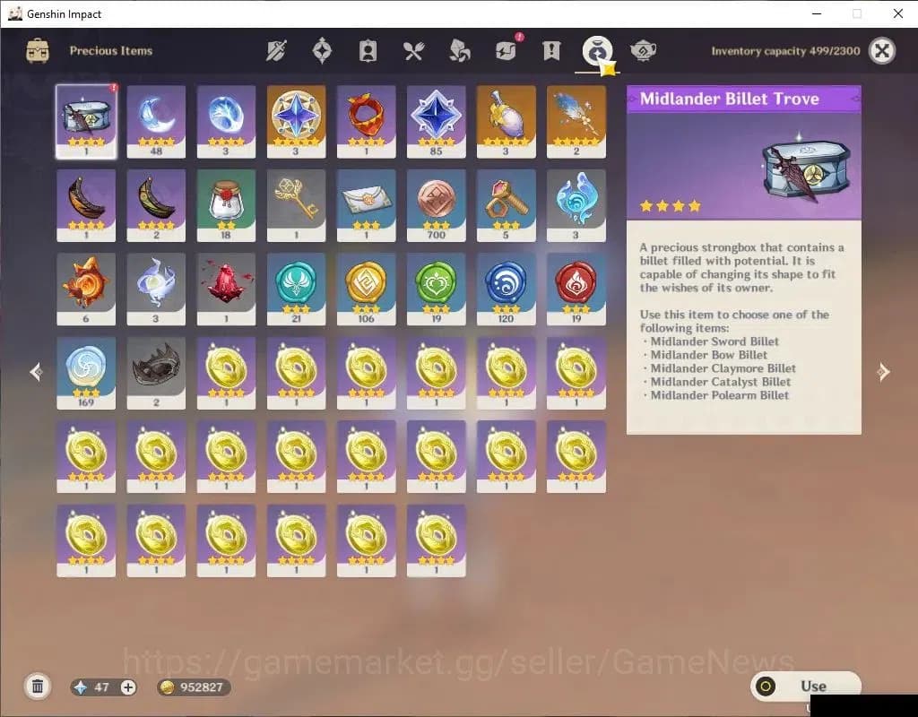 Genshin Impact Accounts ASIA|AR 50|Prime Team Flins|3 Limited+25(*4Charact image 10