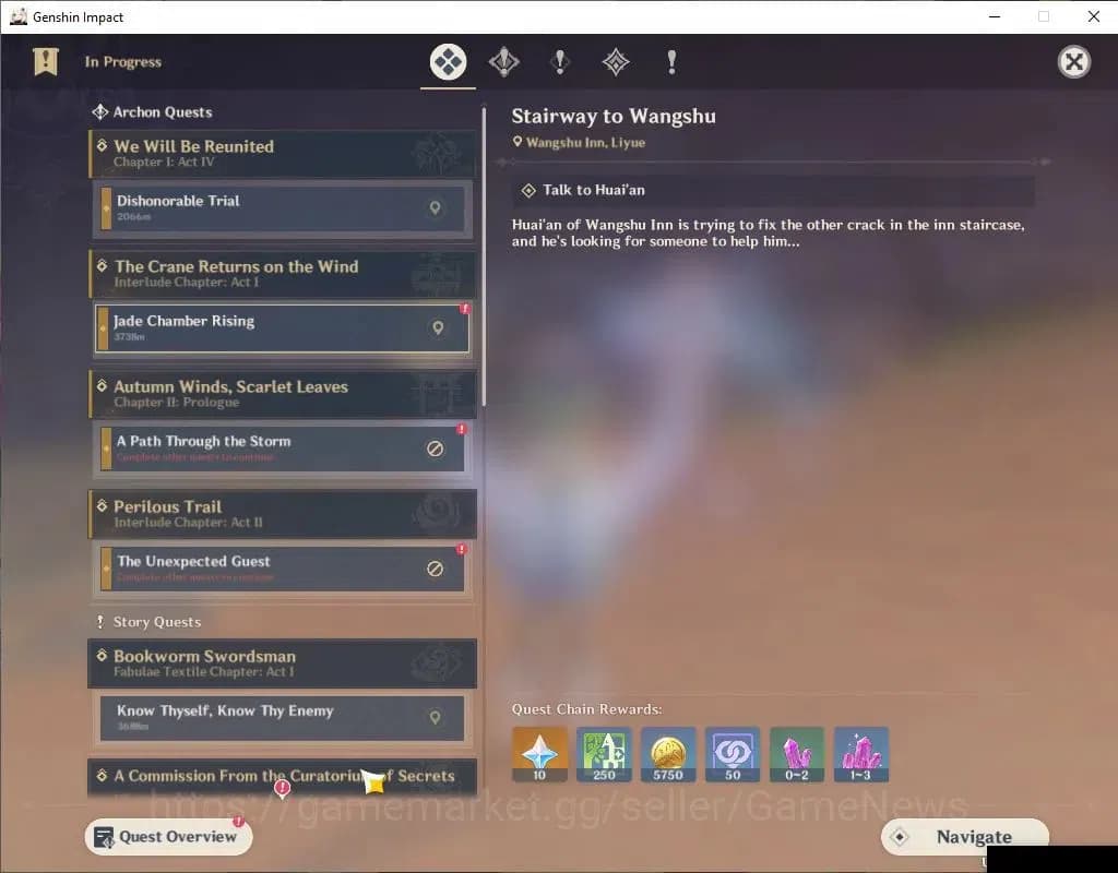 Genshin Impact Accounts ASIA|AR 50|Prime Team Flins|3 Limited+25(*4Charact image 11