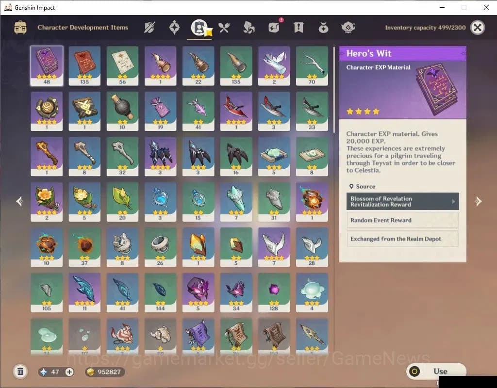Genshin Impact Accounts ASIA|AR 50|Prime Team Flins|3 Limited+25(*4Charact image 7