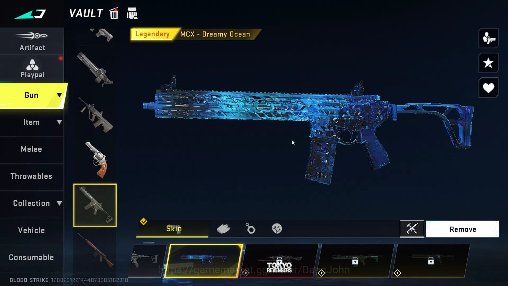 Blood Strike Accounts ASIA| ETERNAL Scorpious Voucher|7DS AK47,Kar98k,QB image 12