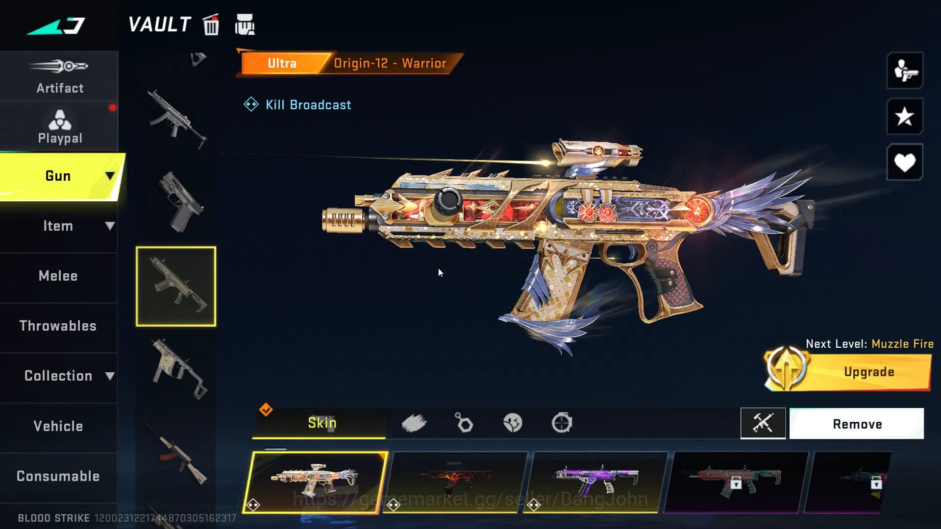 Blood Strike Accounts ASIA| ETERNAL Scorpious Voucher|7DS AK47,Kar98k,QB image 3