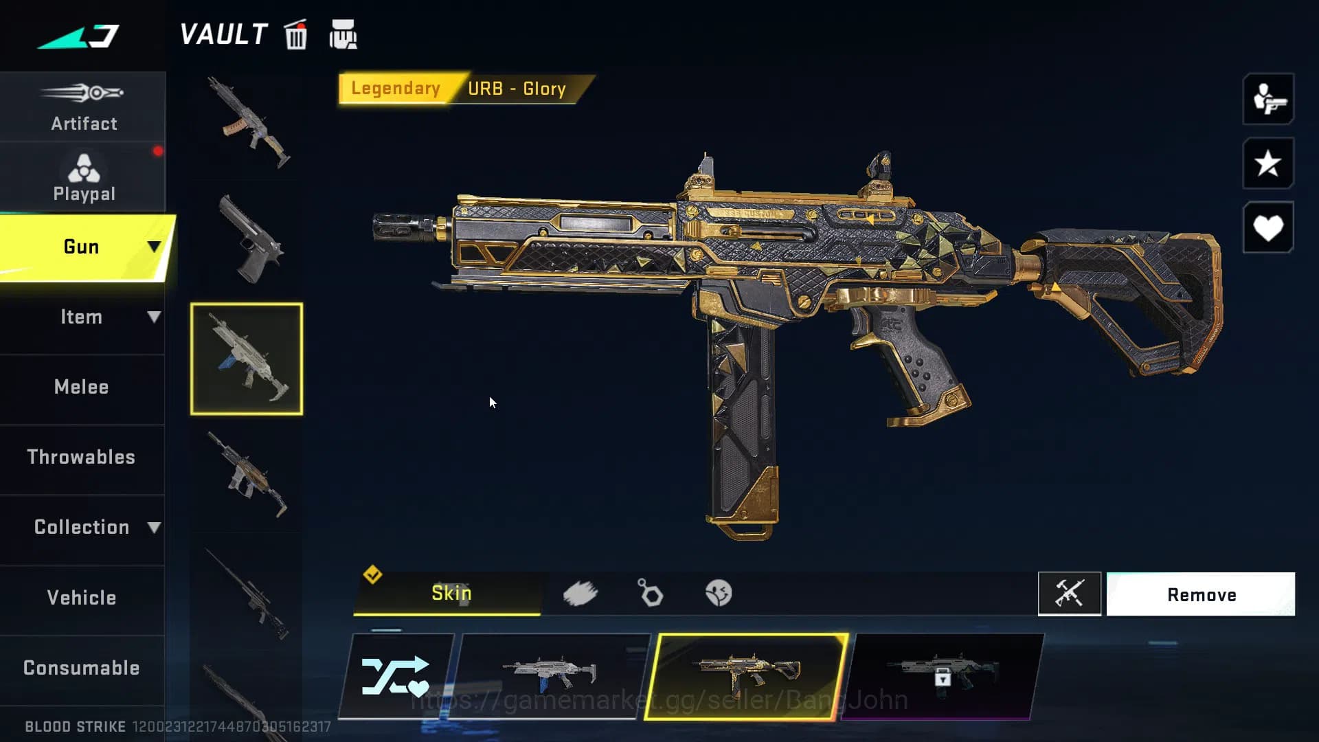 Blood Strike Accounts ASIA| ETERNAL Scorpious Voucher|7DS AK47,Kar98k,QB image 7