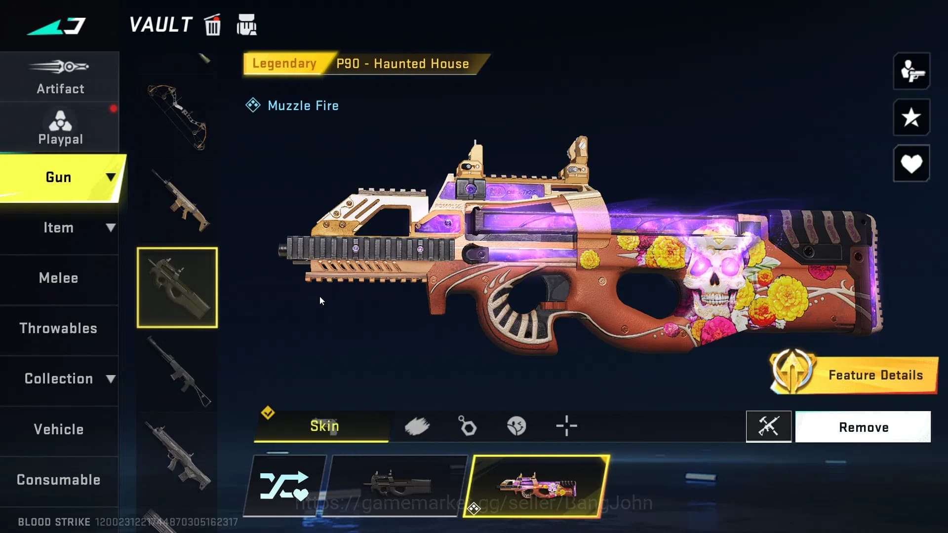 Blood Strike Accounts ASIA| ETERNAL Scorpious Voucher|7DS AK47,Kar98k,QB image 9