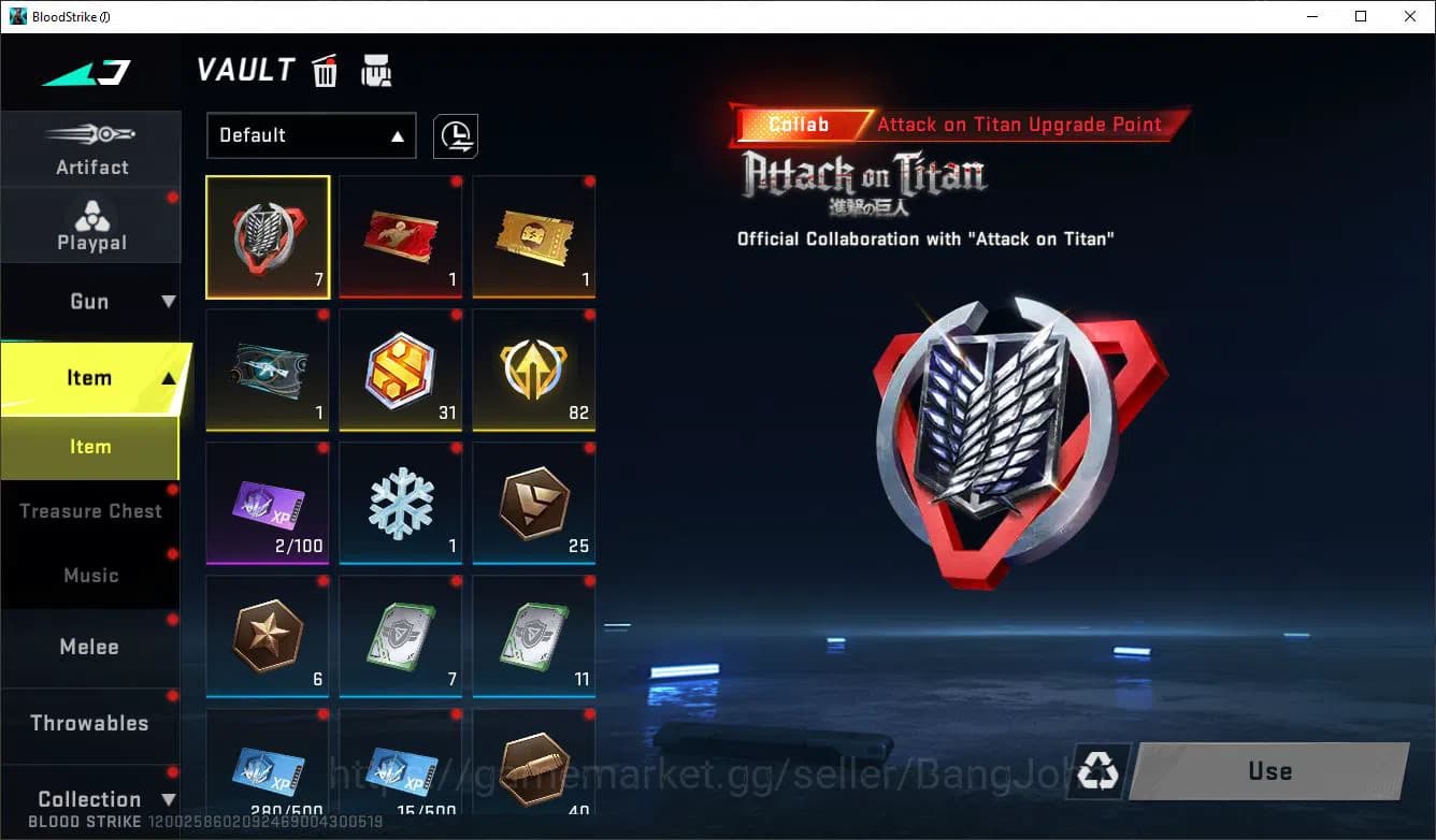 Blood Strike Accounts ASIA LVL 50 GOLD ULTRA ORIGIN 12 ULTRA URB ASURA U image 10
