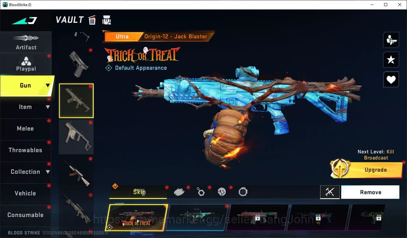 Blood Strike Accounts ASIA LVL 50 GOLD ULTRA ORIGIN 12 ULTRA URB ASURA U image 11