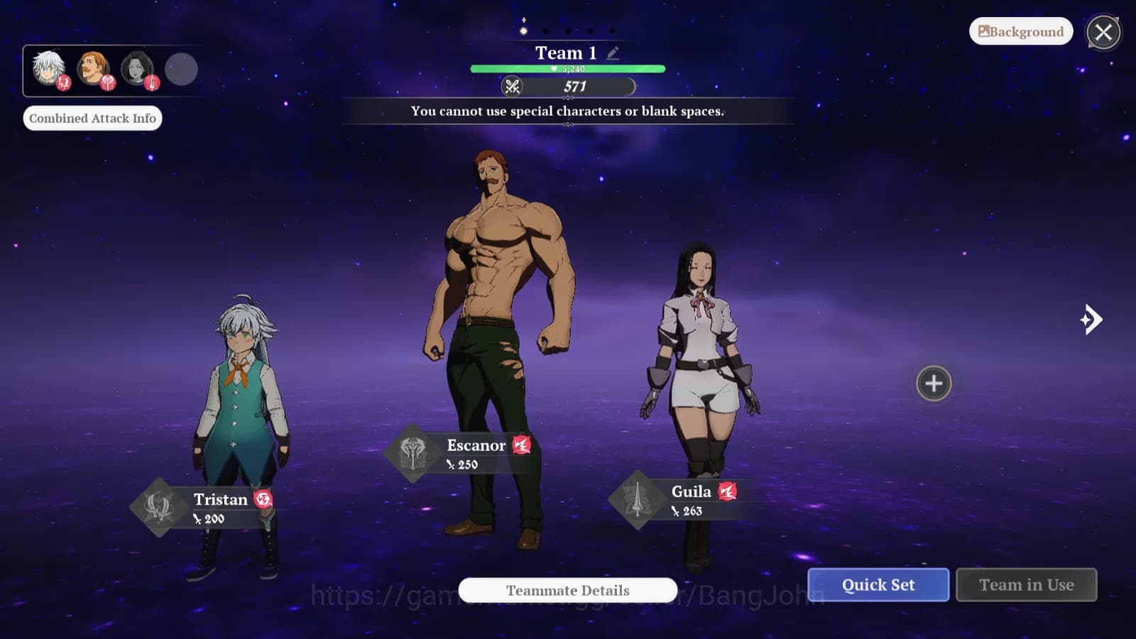 The Seven Deadly Sins: Origin Accounts EUROPE | Fresh Starter Lvl 2 |2 SSR| Escanor, Guil image 5