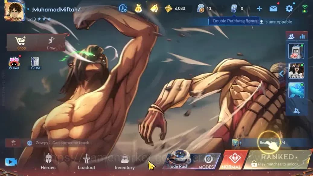 Honor of Kings Accounts Hero 13 Skin 5| Fresh Account With Legend Skins | image 1