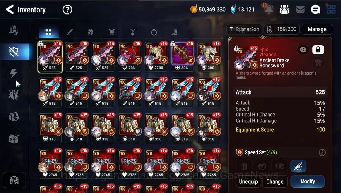 Epic Seven Accounts GLOBAL Unverif|New Era|8 ML(Salome,RoLight,NM Luna image 18