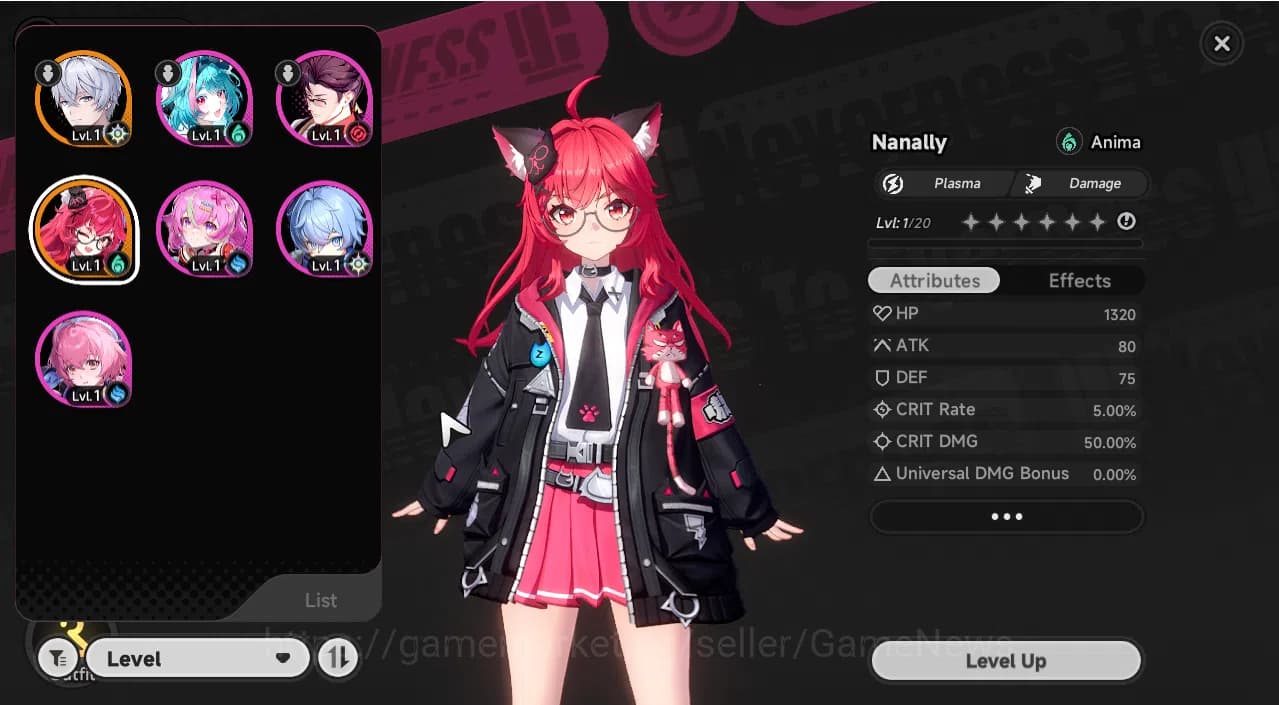 Neverness to Everness Accounts GLOBAL EU|HL3|1 SSR (Nanally)|5 SR (Mint,Adler,Han image 2