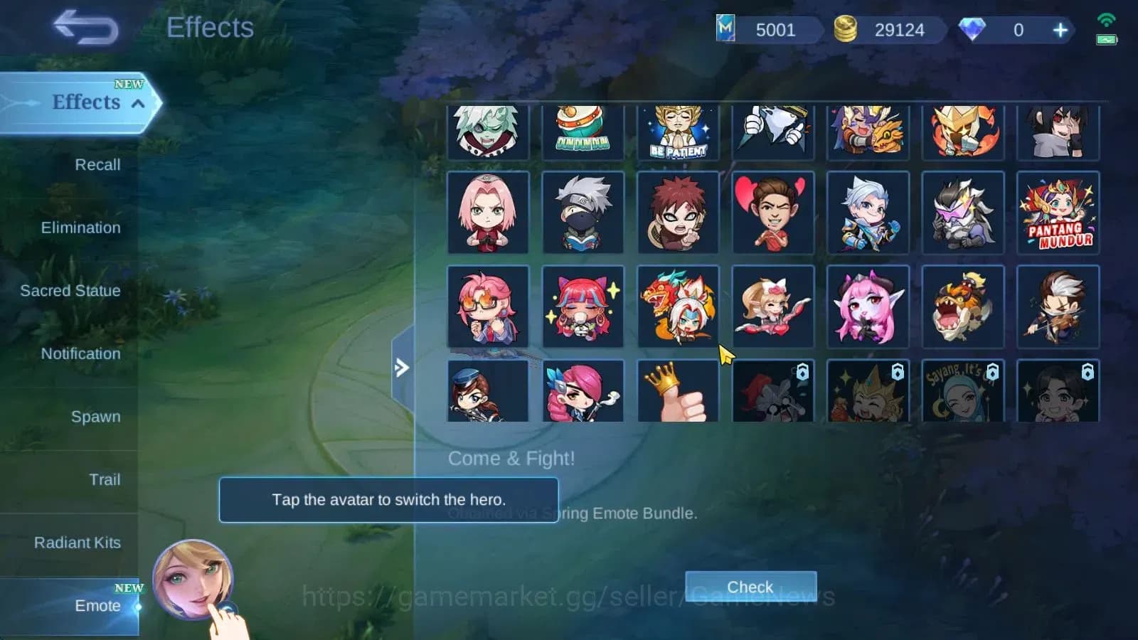 Mobile Legends: Bang Bang Accounts Hero 58|Skin 88|High Honor 27|SABER[Saber,Layla,Jo image 14