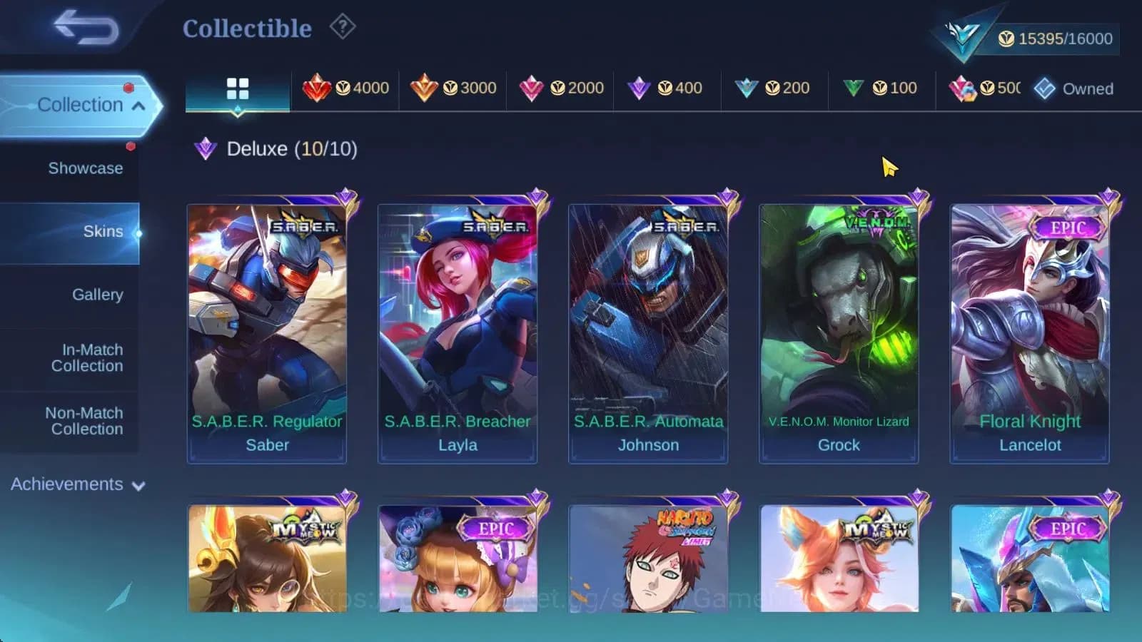 Mobile Legends: Bang Bang Accounts Hero 58|Skin 88|High Honor 27|SABER[Saber,Layla,Jo image 6