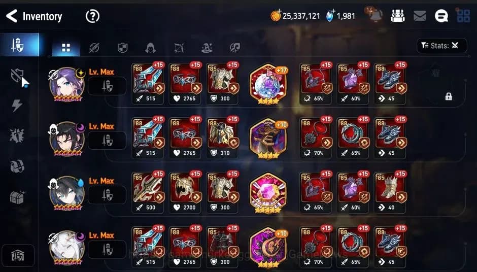 Epic Seven Accounts Global|UnVerif|5 ML(Salome,STayaou,Straze,Etc)+Set image 15